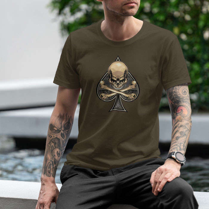 TON "Death Spade" Unisex Premium T-Shirt - OD 4XL
