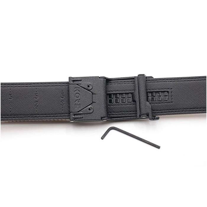 Kore EDC Reinforced Tactical Ratcheting Gun Belt with X5 Buckle - Coyote - 24" - 54"