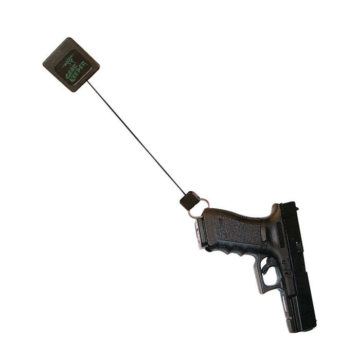 Gearkeeper Low Tension Retractable Firearm Retention Lanyard with Velcro Strap