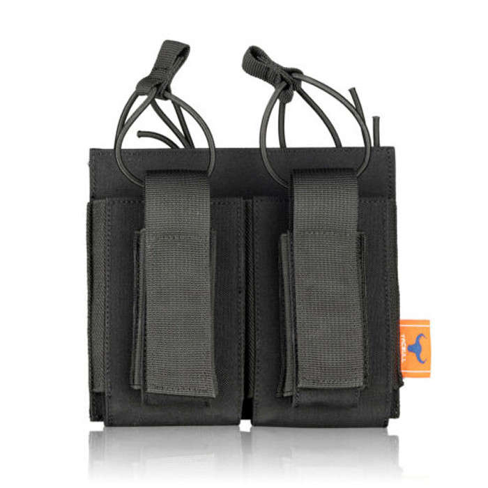 Tacbull MOLLE Quadruple Magazine Pouch (2 Rifle Mags & 2 Pistol Mags)