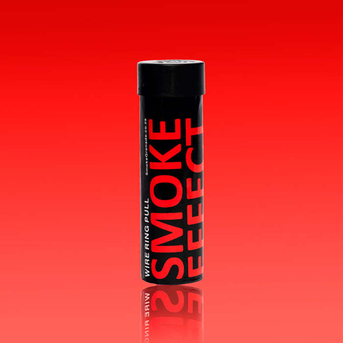 Smoke Effect Wire Pull Smoke Grenade - Red