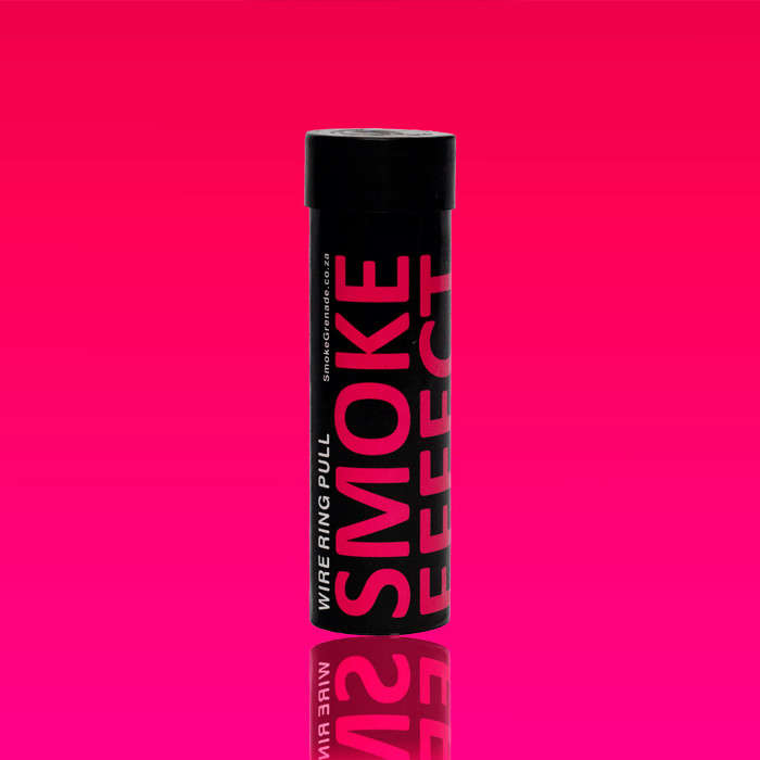 Smoke Effect Wire Pull Smoke Grenade - Pink