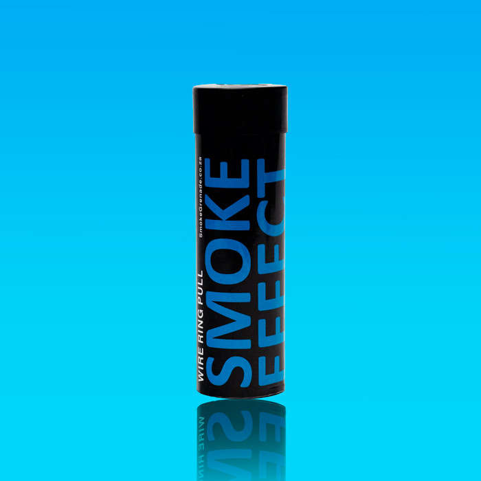 Smoke Effect Wire Pull Smoke Grenade - Blue