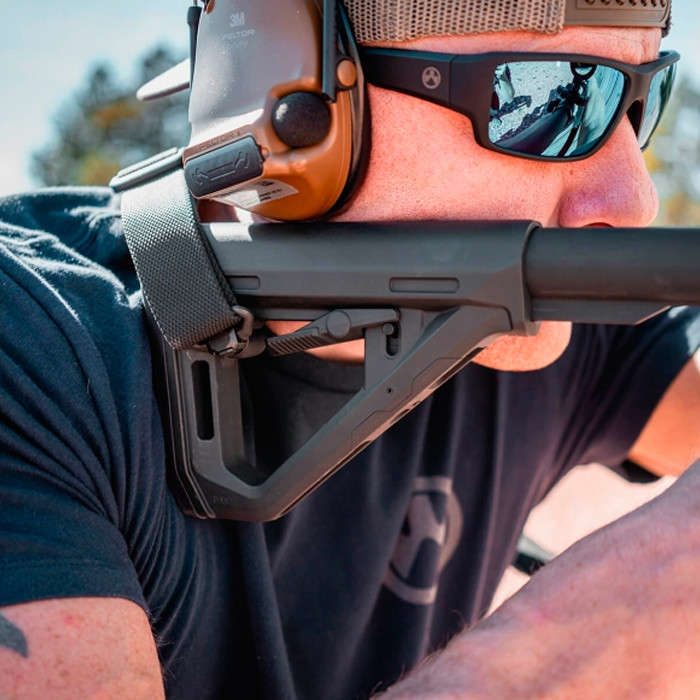 Magpul DT Collapsible Mil-Spec Carbine Stock for AR-15 - Black