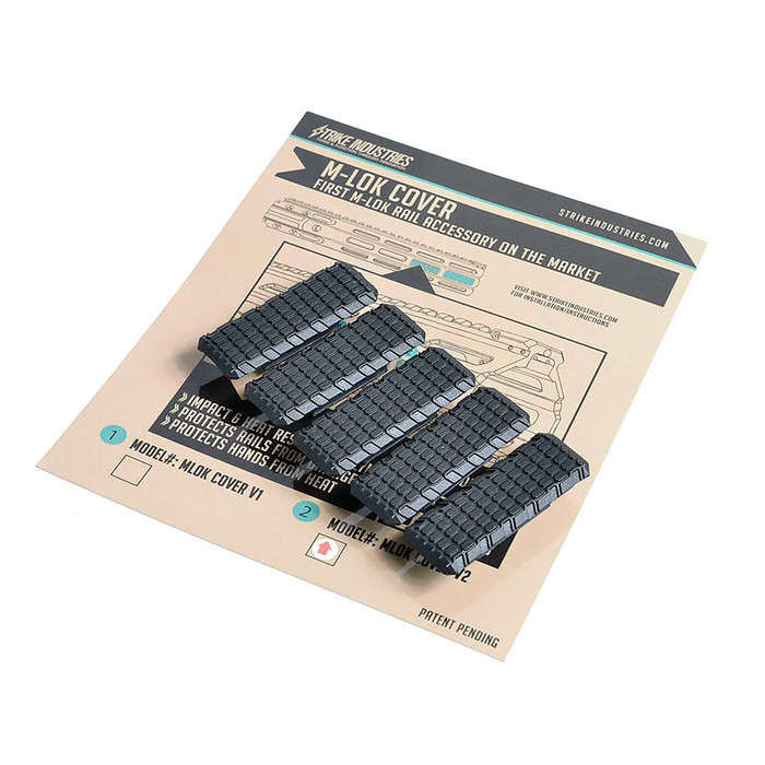 Strike Industries 5pcs MLOK Cover V2 - Black
