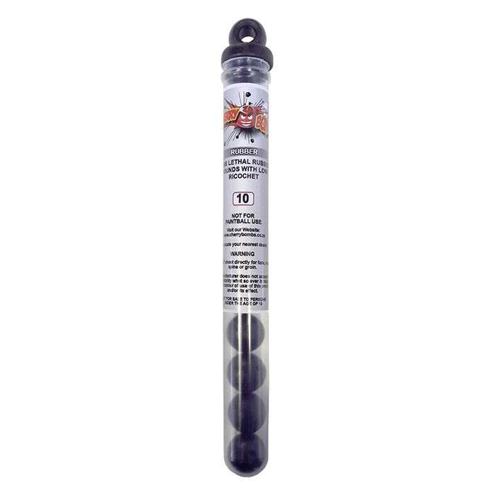 Cherry Bomb .68 Rubber Balls 10 (Tube)