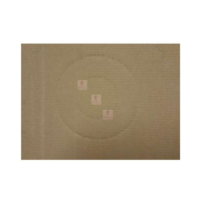 24mm x 24mm Buff Target Patches - Roll of 250