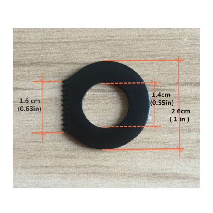 DZI 26mm Bracelet/Keychain Striker - Black