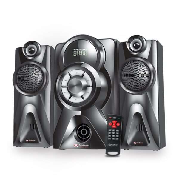Audionic Sleek Design Black Beauty Speaker System - Black