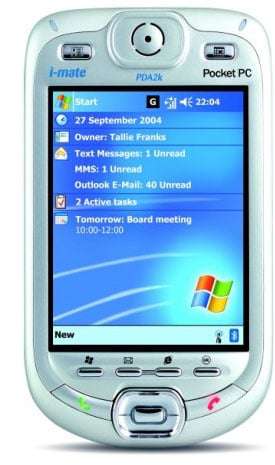 i-mate PDA 2k/HTC 'Blue Angel' i-mate PDA 2k/HTC 'Blue Angel'
