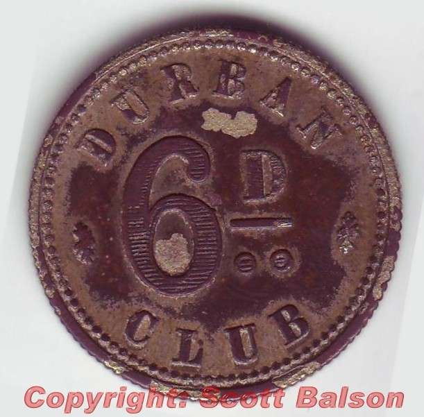 CRAZY R1 start... UNIQUE Durban Club 6d Pattern (1860)