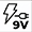Power supply: 9v, included