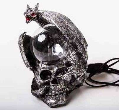 Skull and Dragon Plasma Ball