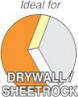 DIMPLER DRYWALL DRIVER DISPLAY BOX EMPTY  REFILL 10 X DIM001