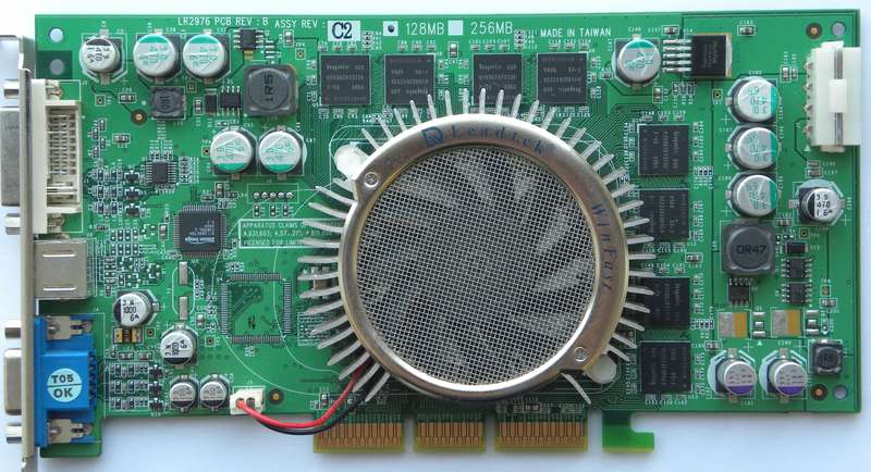 128MB Leadtek A350XT (FX 5900XT) AGP8X