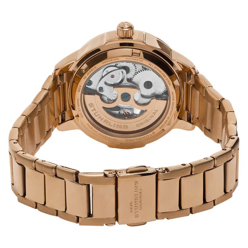STUHRLING ORIGINAL Women's AUTOMATIC Lady Perle 491 Watch  BRAND NEW + BOX + PAPERWORK