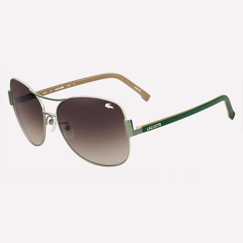 LACOSTE Men's Pilot Croco Aviator Sunglasses 100% GENUINE, BRAND NEW, HOT!!