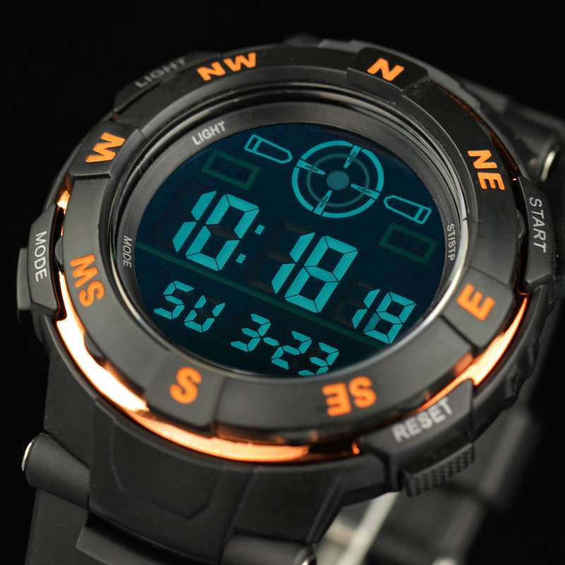 INFANTRY MILITARY CO. Border Digital Watch Brand new BOXED, FULLY LOADED!