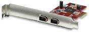 Manhattan 2 port PCI Express Firewaire Card, Retail Box, Limited Lifetime Warranty