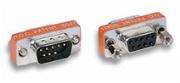 Manhattan Null Modem Adapter-DB9M to DB9F-Changes a standard data cable into a Null Modem cable , Re