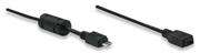 Manhattan Micro USB AM to Micro USB Female,1m Retail Box Limited Lifetime Warranty
