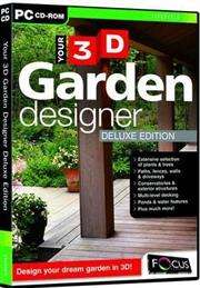 Apex Your 3D Garden Designer Deluxe Edition, Retail Box , No Warranty on Software