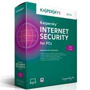 Kaspersky Internet Security 2014-1 User DVD, OEM, No Warranty on Software