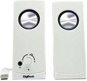Digitech USB Multimedia 60W Speaker White, Retail Box , 1 year Limited Warranty