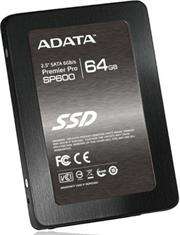 ADATA Premier Pro SP600 ASP600S3-64GM-C 2.5" 64GB SATA III MLC Internal Solid State Drive (SSD), Ret