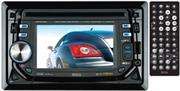 Boss Audio Double DIN 4.5" Touchscreen Monitor with DVD, CD, MP3 Player, USB, SD Card and Aux Inputs
