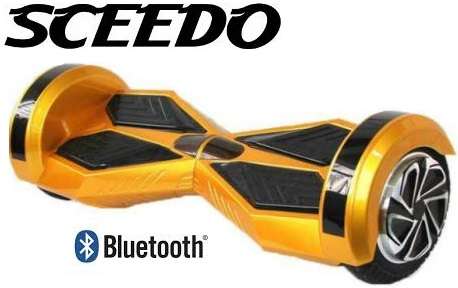 Sceedo 8.0 Inch Bluetooth Electric Two wheeler