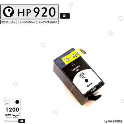 Inkpower Generic for Hp No. 920XL Black Inkjet
