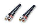 Manhattan Dual cinch RCA to Dual cinch RCA Male