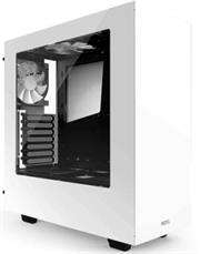 NZXT S340 ATX Midi Tower Case - SECC Steel Frame Construction with ABS Plastic and Side Window Panel