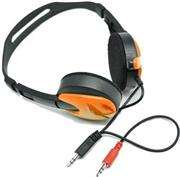 UniQue Stereo Headsets with Mini Microphone-Compatible with audio sources with 3.5mm headphone jack-