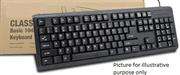 UniQue 104 Keys USB Keyboard, Retail Box , 1 year Limit warranty