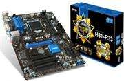 MSI H81M-P33 LGA 1150 Motherboard - Supports 4th Gen Intel Core / Pentium / Celeron processors for L