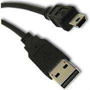 Digitech USB TO Mini USB Cable ¿ USB Sync / Transfer Data & Charger Cable-Black, OEM, No Warranty