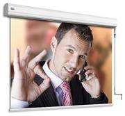 Esquire Manual Projector Screen 200cm x 113cm viewing area - Suitable for wall or ceiling mounting,