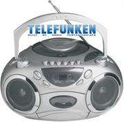 Telefunken Portable Casette, CD/DVD, Radio and MP3 Player
