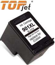 TopJet Generic Replacement Ink Cartridge for HP 901XL CC654AE- Page Yield 700 pages with 5% Coverage