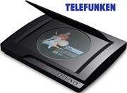 Telefunken 2.0 Channel DVD Player, Retail Box , 1 year Limited Warranty