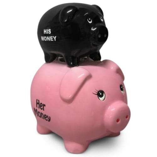 His and Hers Piggy Bank