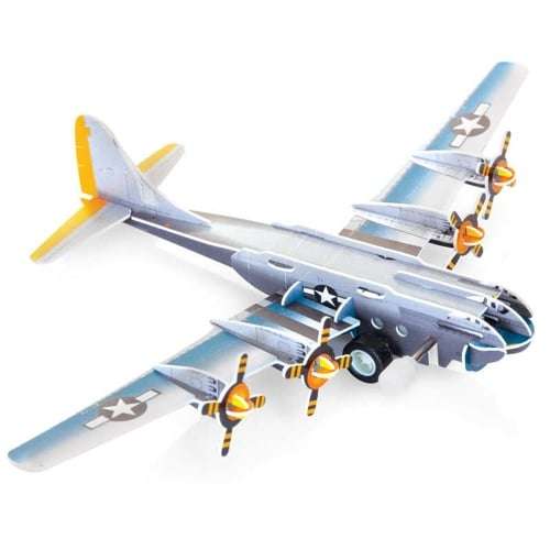 Slot Together Aircraft Model WW2 Bomber