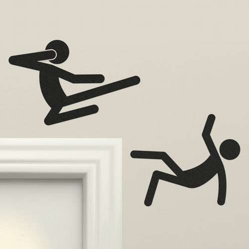 Stickmen Action Stickers
