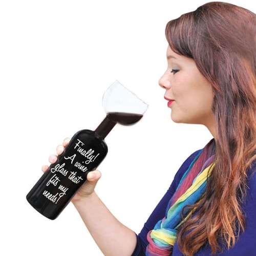 Wine Bottle Glass