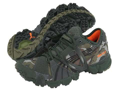PUMA - Complete Trailfox III XCR - Camo Green/Pirate Black - Mens 