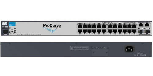 HP J9085A PROCURVE SWITCH 2610-24 10/100 24-PORT-MANAGED 2GB 2SFP (J9085A) - Click Image to Close