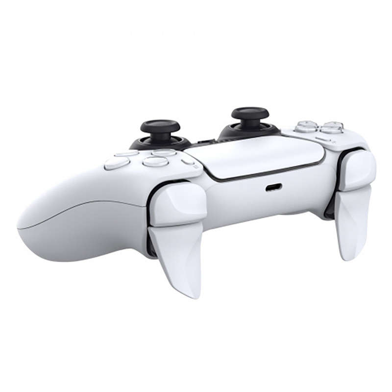 PS5 Dualsense Controller 2 Pairs Shoulder Buttons Extension Triggers Solid White