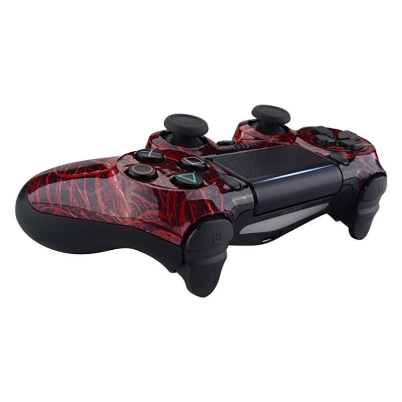PS4 Dualshock 4 V2 Front Faceplate Art Series Glossy Blood Purgatory